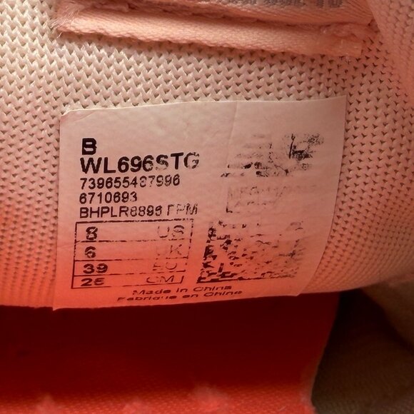 New Balance 696 Classic Sneakers Women's Size 8 Pinn Suede Retro Athletic Shoes - Picture 13 of 13